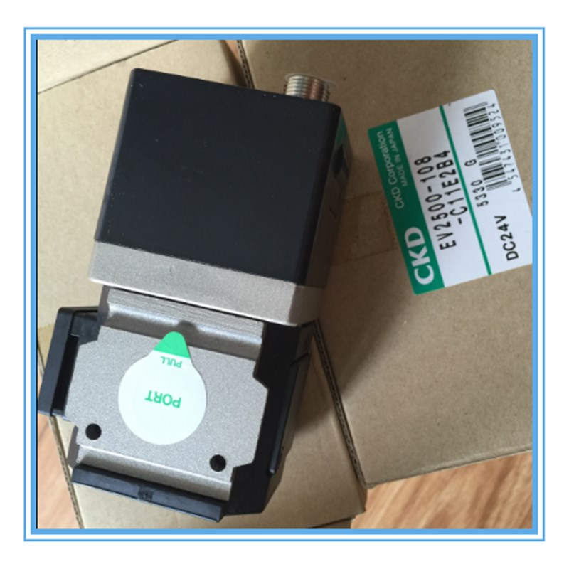 气动元件CKD电磁阀 EV2100V-208 EV2500-008-C11FL380666原装
