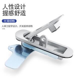 E柜门锁 A107 把手型按平面XWE锁 A89 A1钮2 LXAT8788 按压转动式