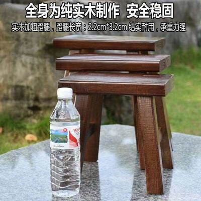 清仓木凳实木小凳子小矮56i7GC6z可凳家用简小凳子 矮凳耐用坐易