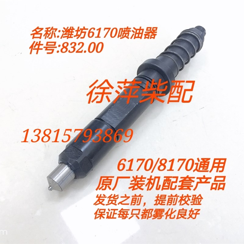 潍坊6170喷油器总成潍坊8170油咀总成 617067000120潍坊832油嘴