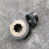 CAK63135齿轮2154L Z41 M2.5花键8 沈阳数控车床配件CAK6163