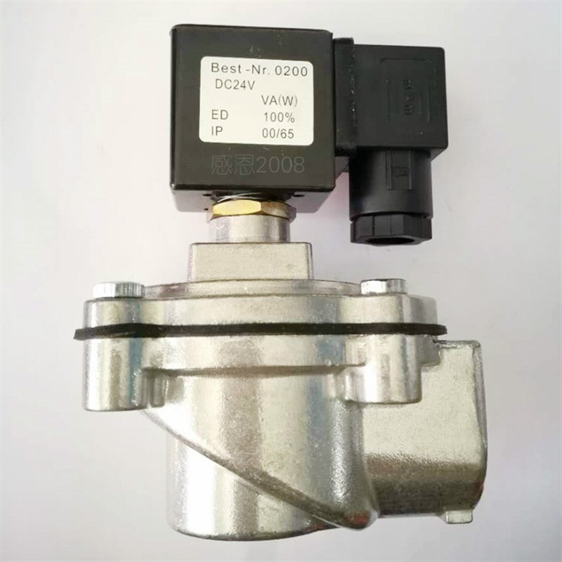 除尘脉冲电磁阀DC24vAC220V直角式膜片线圈脉冲阀SMF/DMF-Z-20/25