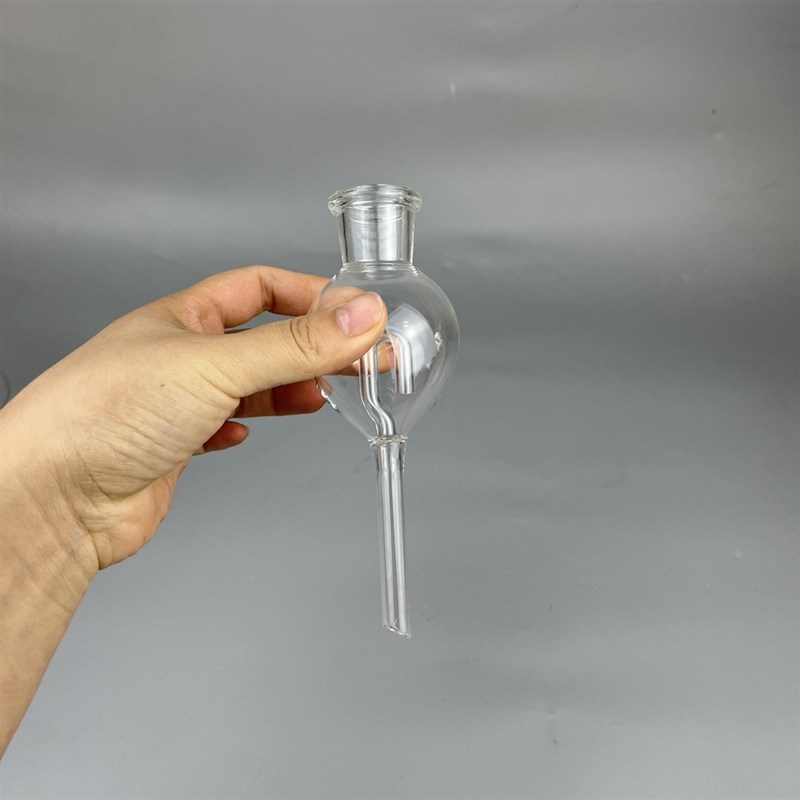 玻璃盖氏漏斗液封漏斗气体饱和漏斗耐高温玻璃漏斗60ml100ml