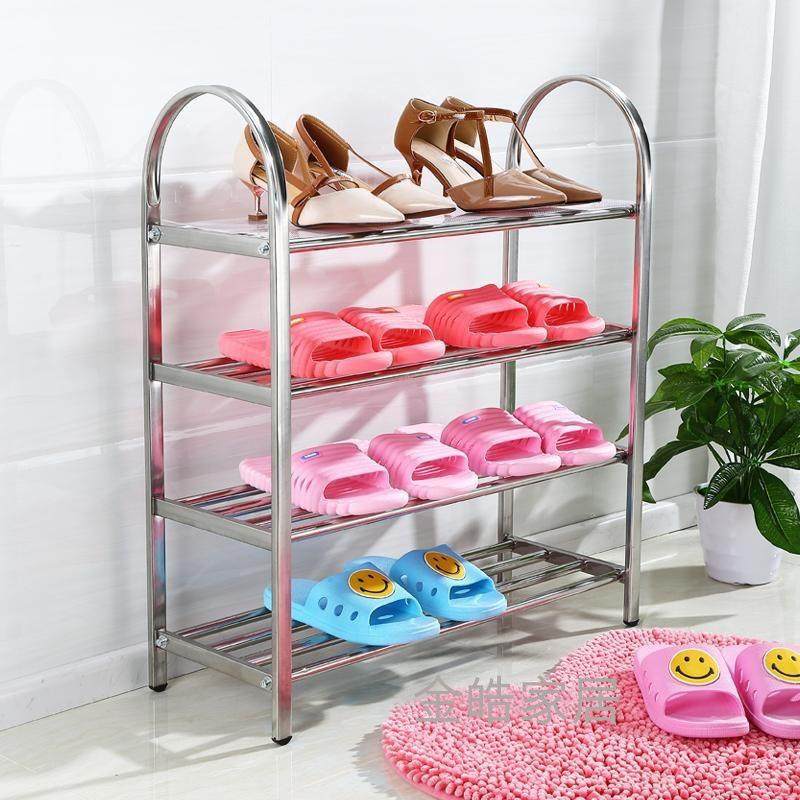 鞋DEA架不锈纳钢层多简易鞋架子收加厚鞋鞋柜组装宿舍寝室家用小