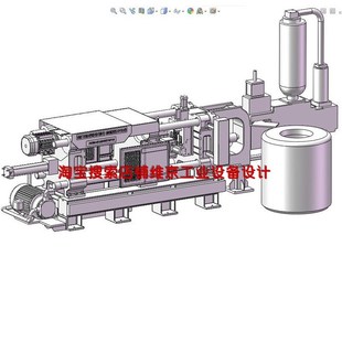 压铸机图纸/压铸机3d图纸