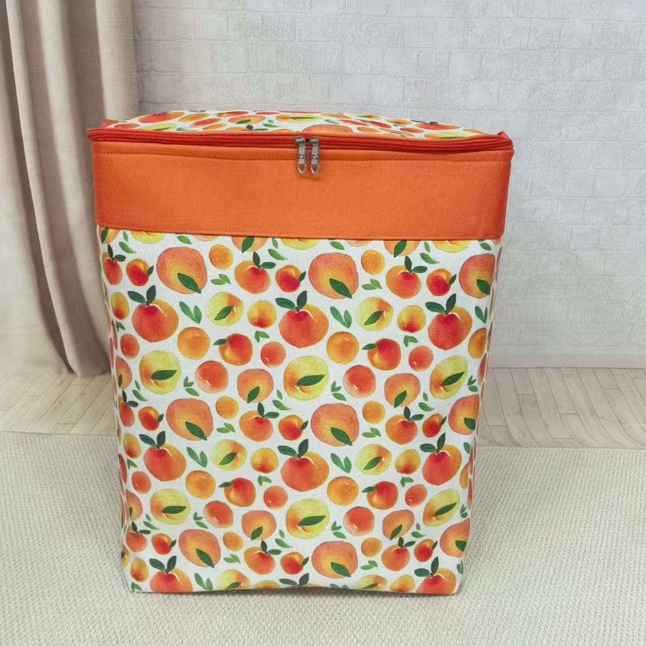 120升三层加厚可折叠收纳箱