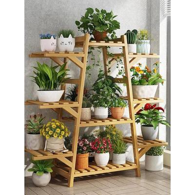 阳台花架储物架室内多肉攀缘藤花架植物花盆架现代客厅落地式多层