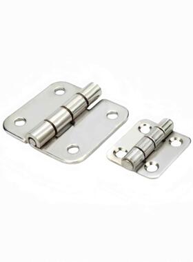 合页 HFL02-50 不锈钢蝶形铰链 锥孔平型合页柜门合页 同款