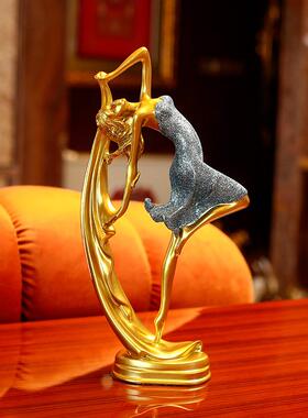 树脂工艺品跳舞女郎创意家居装饰客厅卧室摆件酒柜玄关摆设摆饰