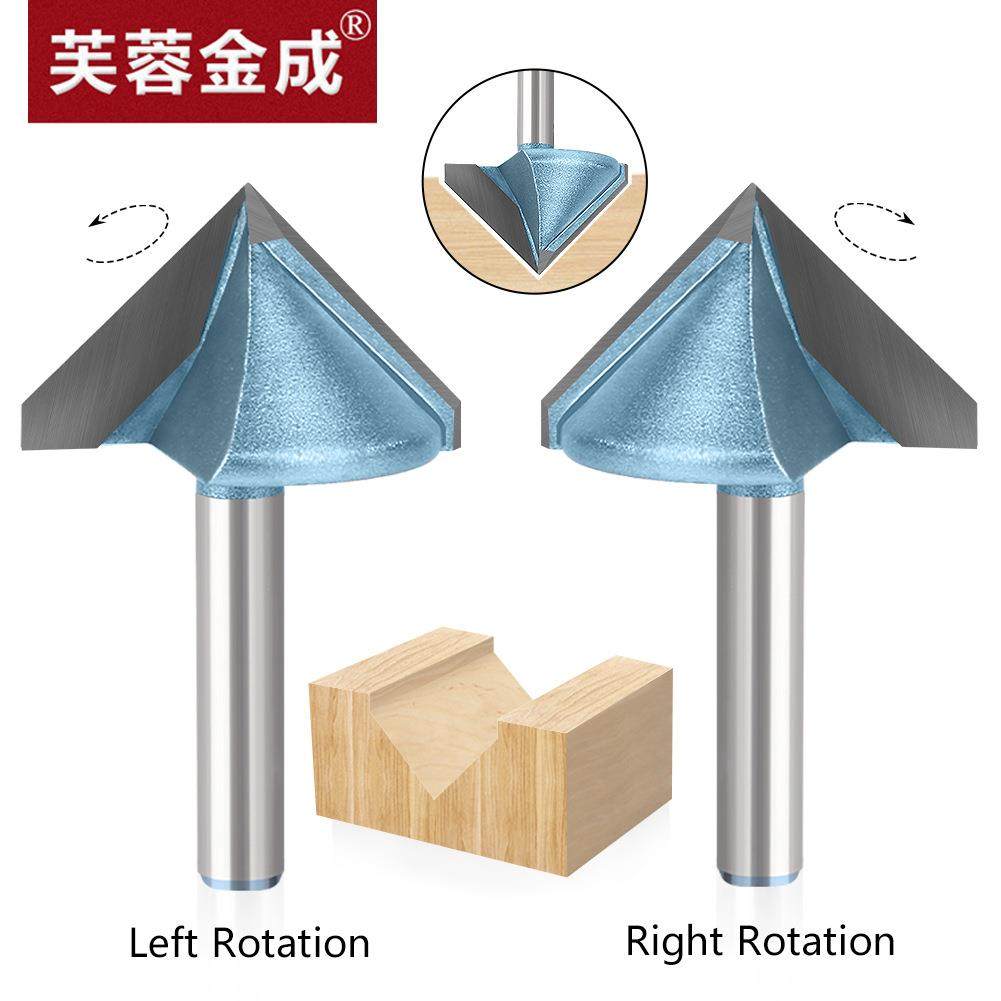 90°V型刀正转反转折角刀3D电脑雕刻刀45度修边刀木工铣刀亚克力,五金/工具,圆柱铣刀,淘宝优惠券,粉丝福利购,淘宝优惠卷
