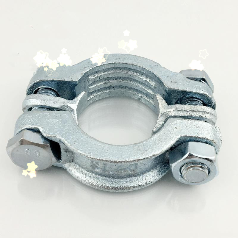 卡箍 强力喉箍 管卡 水管抱箍SL49管夹铸铁管束 耐高温夹箍重型