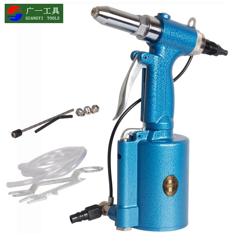 广一 自吸式气动拉钉枪 拉钉机 风动拉铆枪 铆钉机 铆钉枪