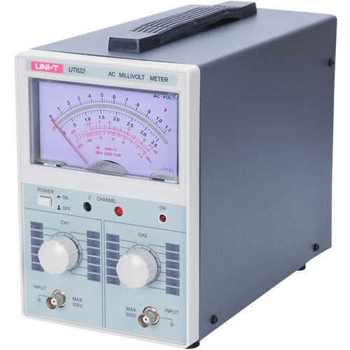 优利德UT622 双通道高精度数字交流毫伏表双指针电压表UNI-T