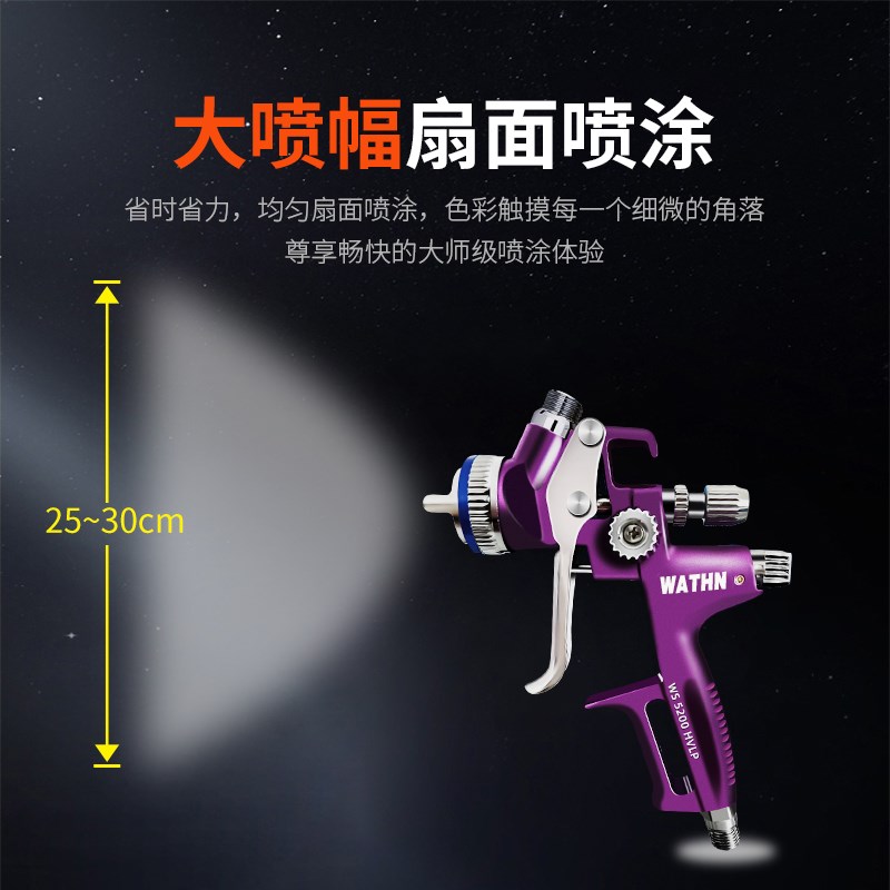 正品汽车喷枪油漆气动喷漆枪高雾化面漆钣金喷枪喷漆喷涂油漆枪