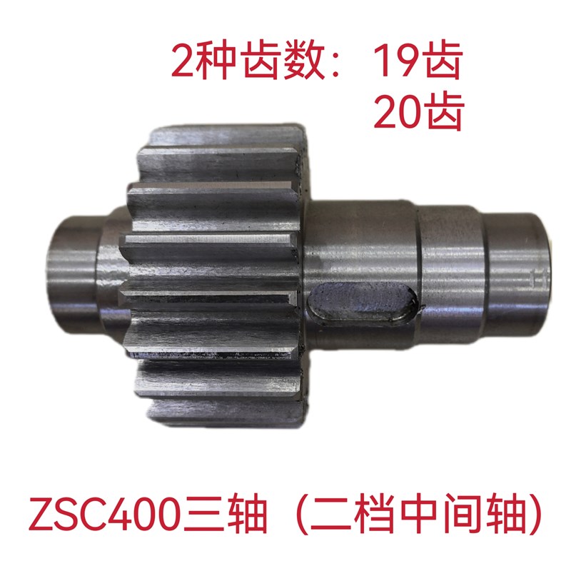 泰兴泰星泰隆减速机配件ZSC型ZSCA型AZSC型三轴二档中间轴齿轮轴