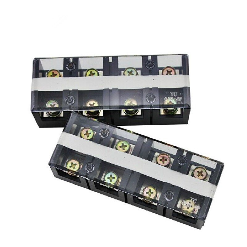 TC-603固定式大电流接线端子台 接线排条60A 3位铜接线排端