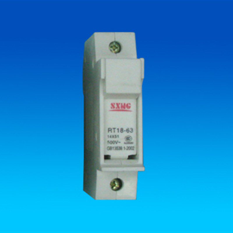 厂家直销 优质 RT18-63X 1P 14*51 带指示灯 树脂壳 熔断器底座