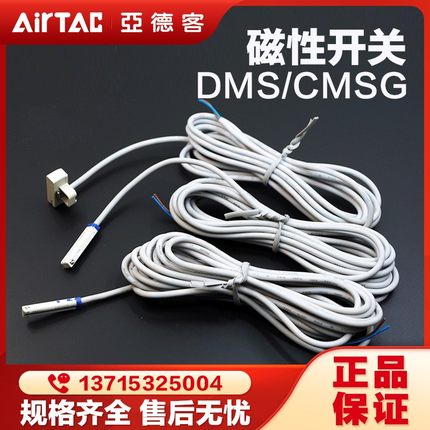 亚德客磁性开关DMS/CMSG/H/J/E-N-P-020/030-H感应线气缸传感器