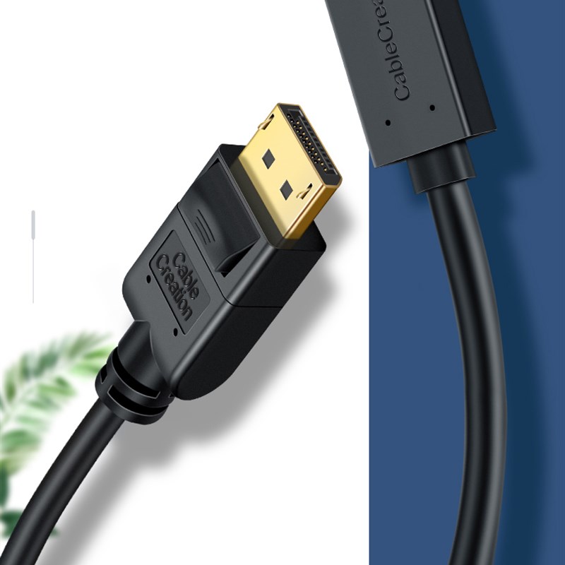 dp转hdmi转接线主机转接头公对公4K高清电视电脑投影显示器连接线