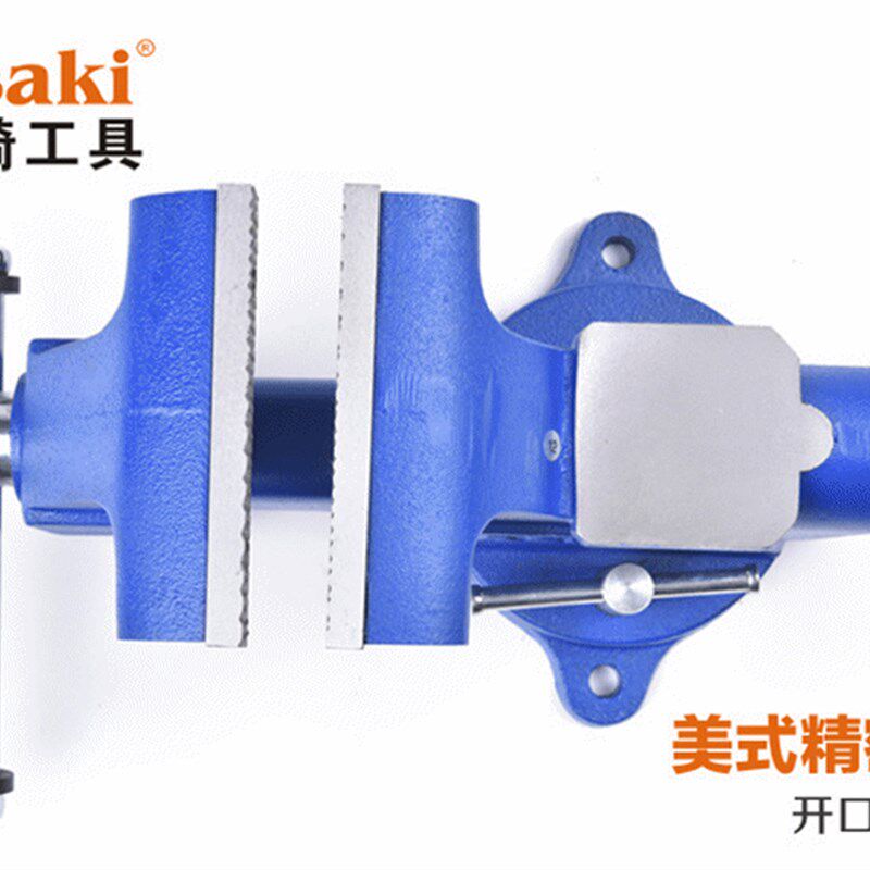 雅赛琦精密重型360度旋转台虎钳桌虎钳/小台钳/可360度旋转4568寸