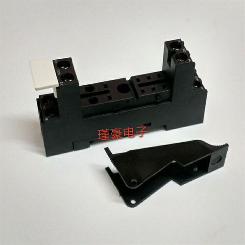 继电器底座 JQX-14FC 2Z 8脚底座 平C1底座 SM1卡导轨式G2R-2