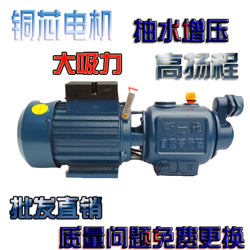 自吸水泵铜芯螺杆抽水压力罐2kw大功率家用无塔供水器增压循环泵