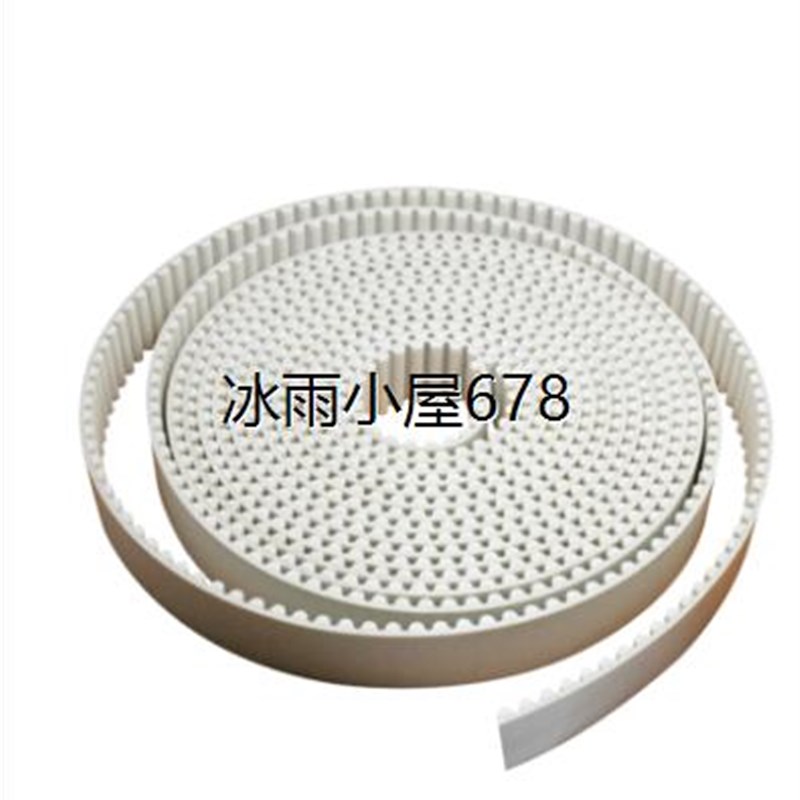 机械手常用同步带15/20/25/30/40毫米聚氨酯钢丝同步带8M传动皮带