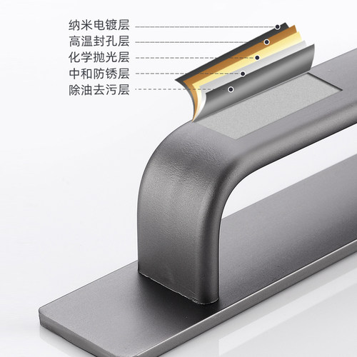 免打孔门窗拉手铝合金小把手门木门窗户阳台玻璃移门自粘明装拉手