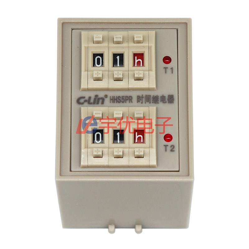 C-LIN欣灵电气 HHS5PR AC/DC24V 时间继电器 全新原装现货