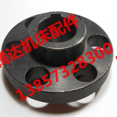 北京自贡机床X62WX52K机床铣床配件347A法兰联轴器107L50/6孔