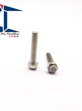 SSTS4 5 6   不锈钢浅灰色硅橡胶挡块 止动螺丝螺母螺栓