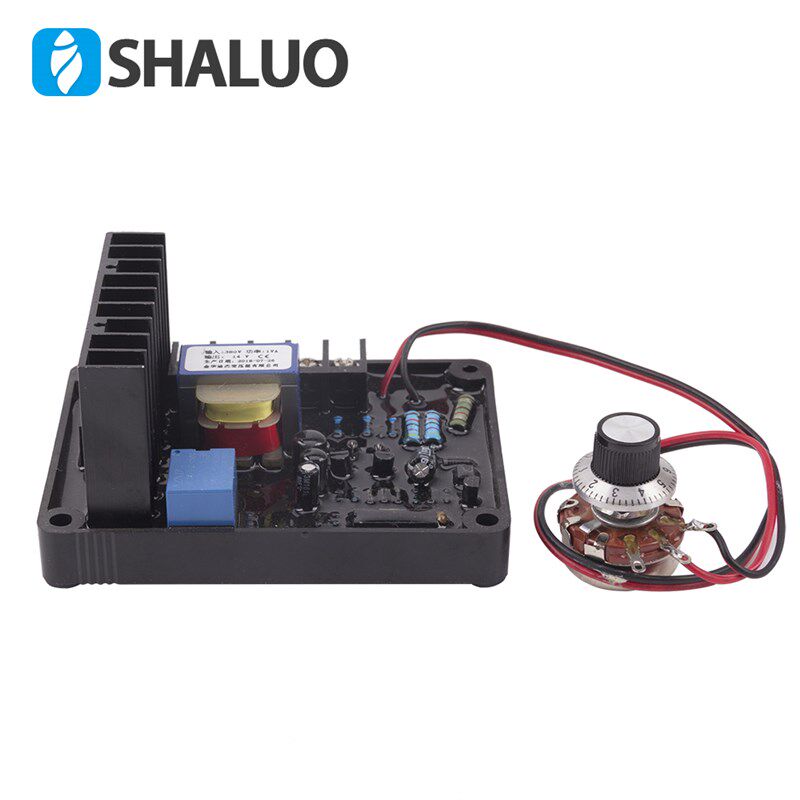 STC发电机调压板GB170C励磁调节器AVR外接电位碳刷AVR自动调节板