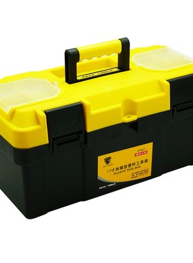 锴达(KATA)KT901919寸工具箱零件箱收纳箱塑料多功能五金工具