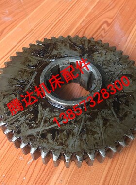 四川自贡机床FX5045 FX6045 FX6145铣床配件28390齿轮Z49/6-48*12