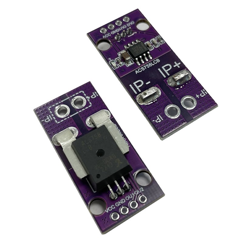 758 ACS758LCB-050B/100B-PFF-T 线性 电流传感器 霍尔电流模块