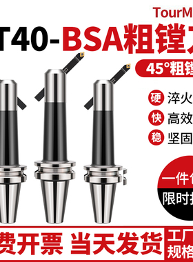 加工中心斜插粗镗刀BT40-BSA62-180 45度BSA25-BSA90全系列