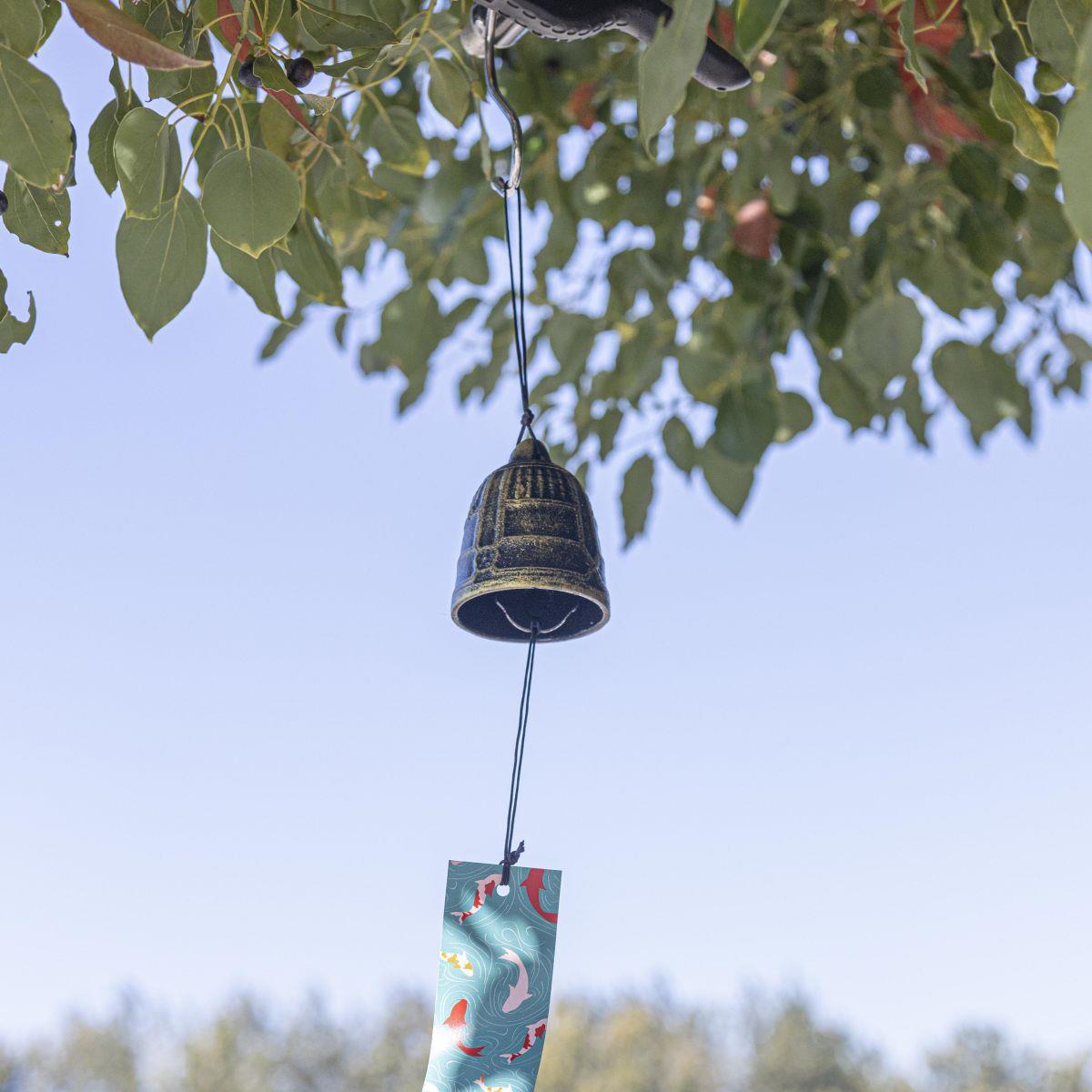 大号梵钟大古钟中式铸铁风铃铃铛风景点室内室外挂件挂饰