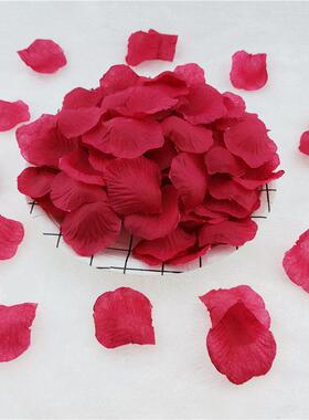 采购产品模拟玫瑰花瓣，婚礼告白，装饰手散花，情人节求婚，浪漫