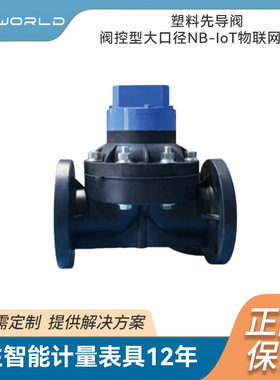 塑料水管先导阀控型大口径NB-IoT物联网水表,球墨铸铁DN65-300
