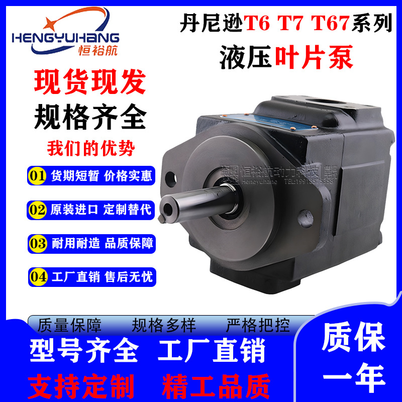 DENISON丹尼逊 高压液压泵 T7B T7BS T6C T6D T6E系列单联叶片泵