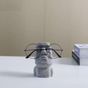 饰品办公室摆件礼物桌面眼镜支架眼镜托 创意搞怪眼镜搁架眼镜店装