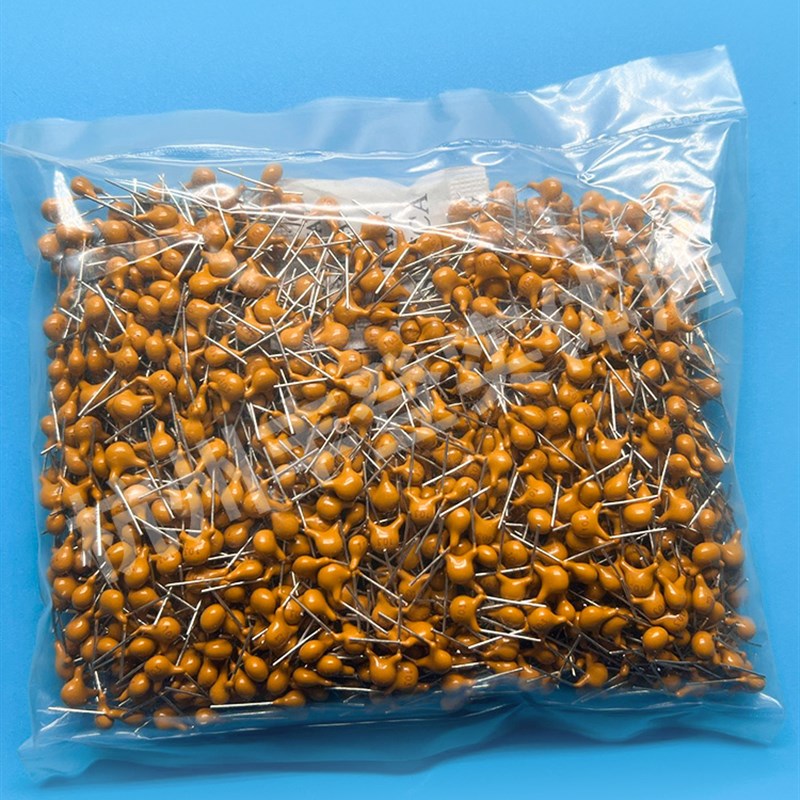 CT4黄色独石电容器10P 15P 20P 22P 30P 33P 47PF 1UF 2.2UF 50V