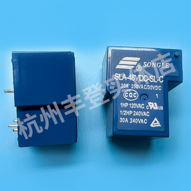 继电器SLA-05 9 12 18 24 48VDC-SL-C 一组常开6脚T90松乐原装