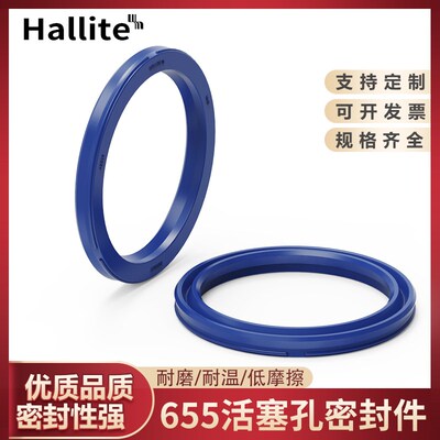 Hallite进口油封密封圈655-10 45 50 60 70 80 90*30 200*7 10 16