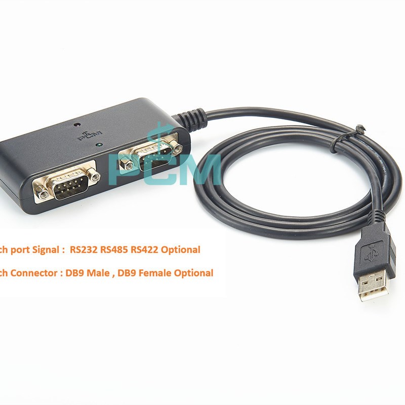USB转串行RS232/422/485串口适配器工业级双向传输232转USB串口线