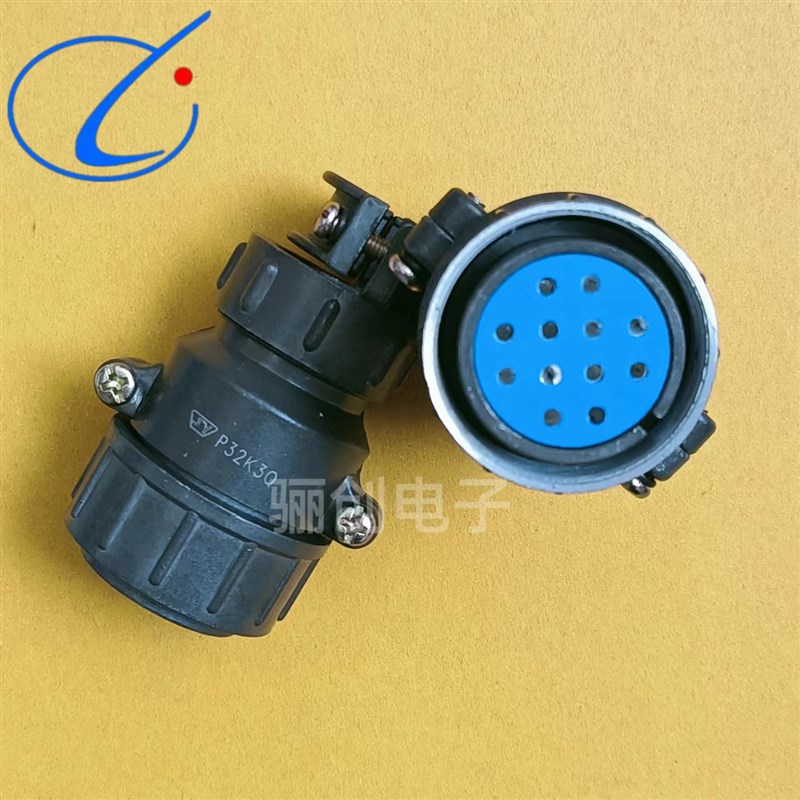圆形连接器P32K3Q  P32J3A  P32J3Q  P32K3A航空插头12芯P32K3P