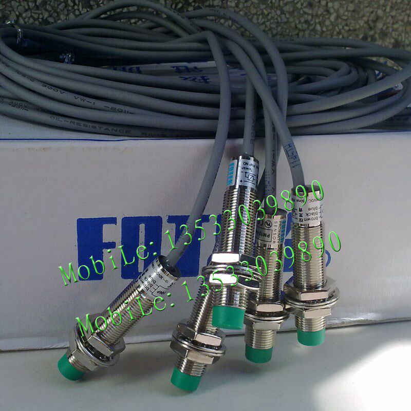 全新原装台湾阳明F0TEK接近开关/金属 感应开关PM12-04P  进口