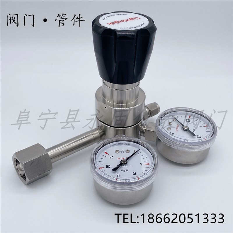 Lightinglok哈氏合金减压阀氨气氯化氢氯气二氧化硫一氧化氮专用