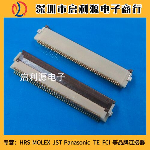 FH12K-60S-0.5SH(55)原装HRS 0.5-60PIN翻盖式连接器下接触 现货