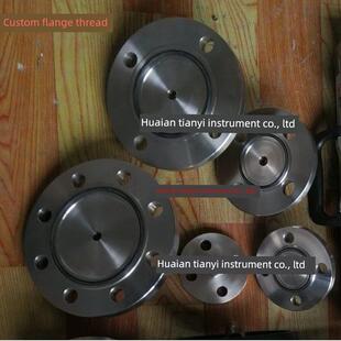 采购产品法兰螺纹，定制各种类型的转换接头，膜片压力表，测试法